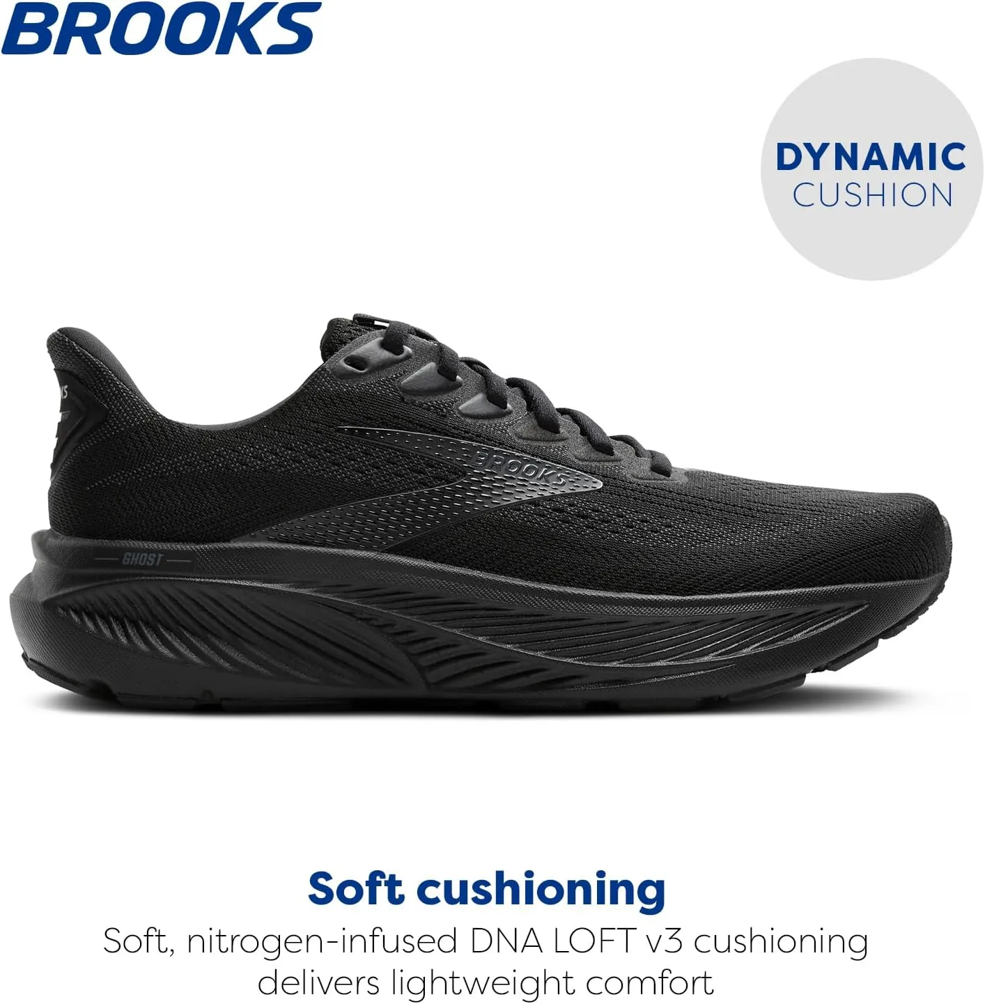 Brooks Mens Ghost 17 Neutral Running Shoe