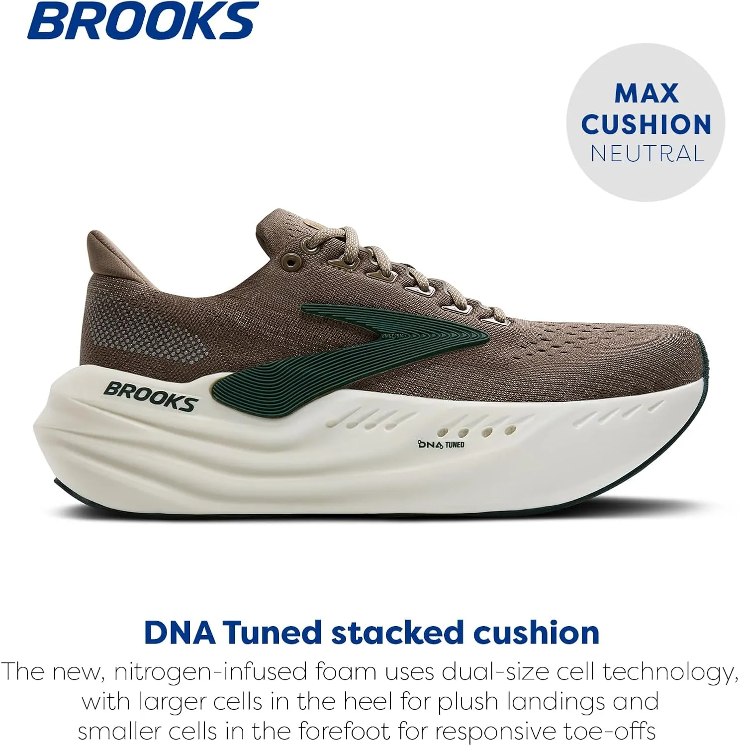 Brooks Mens Glycerin Max Neutral Running & Walking Shoe