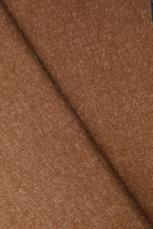 Brown Woolen Unstitched Fabric for Men