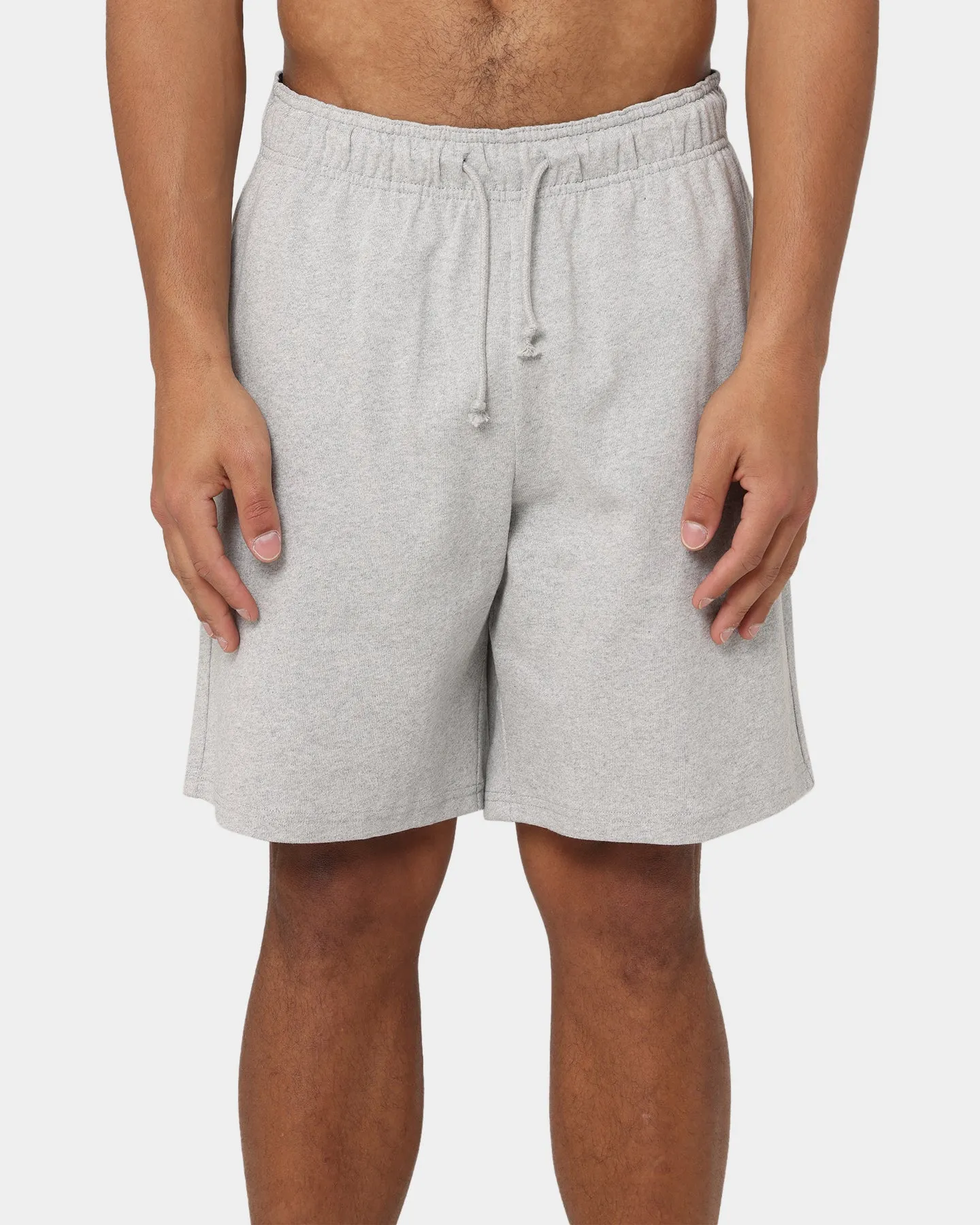 Champion Heavyweight Jersey Shorts Oxford Heather