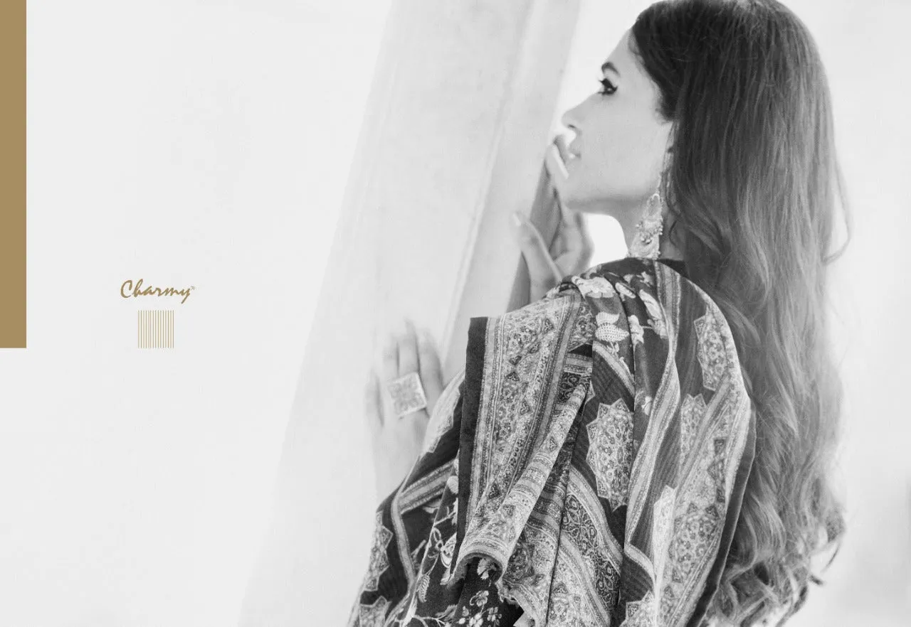 Charmy Presents Velvet Vol 2 Velvet Printed Fancy Designer Salwar Suits