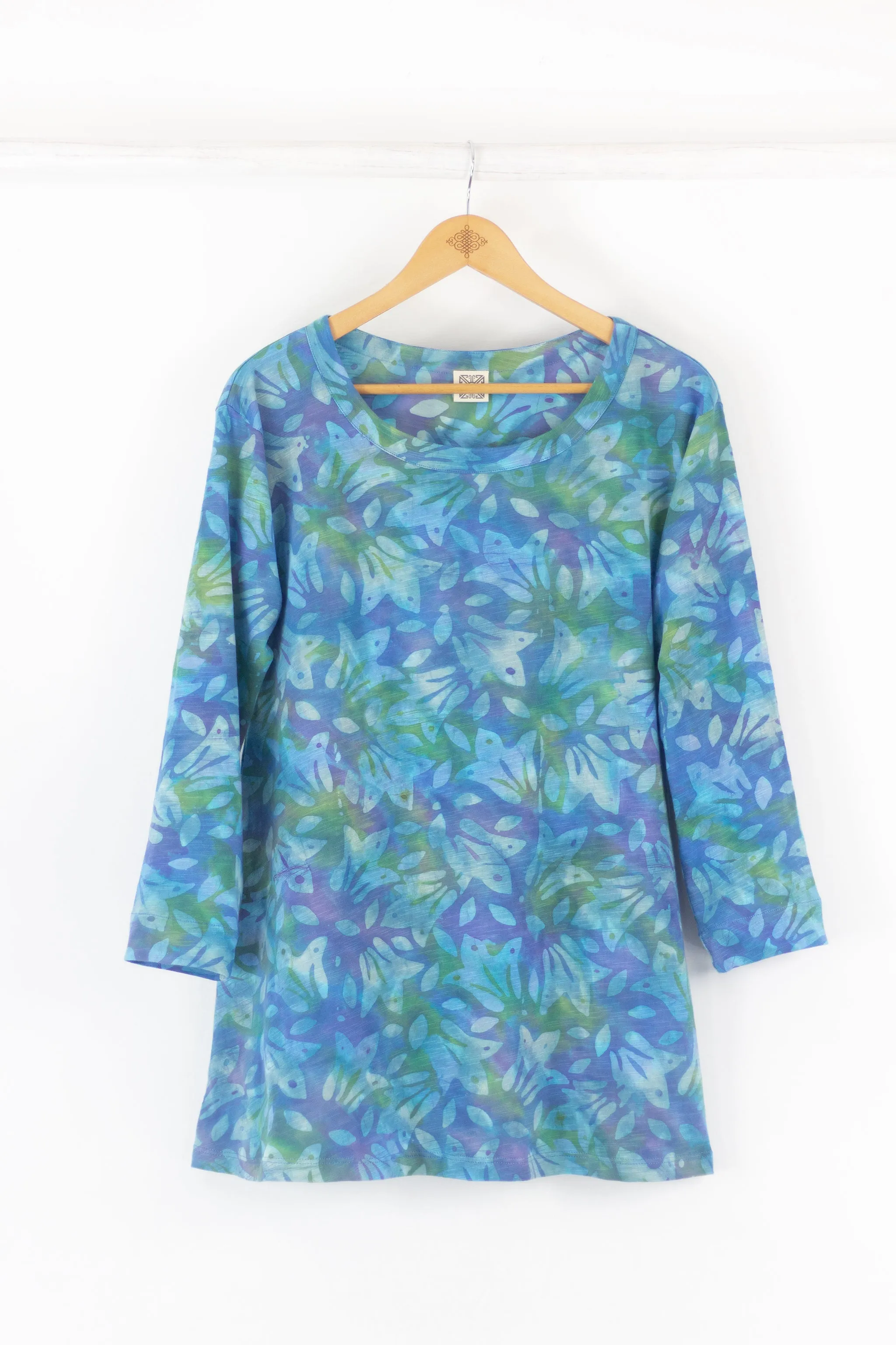 CU Tunic -5070 - Tulis - Azul, Conch