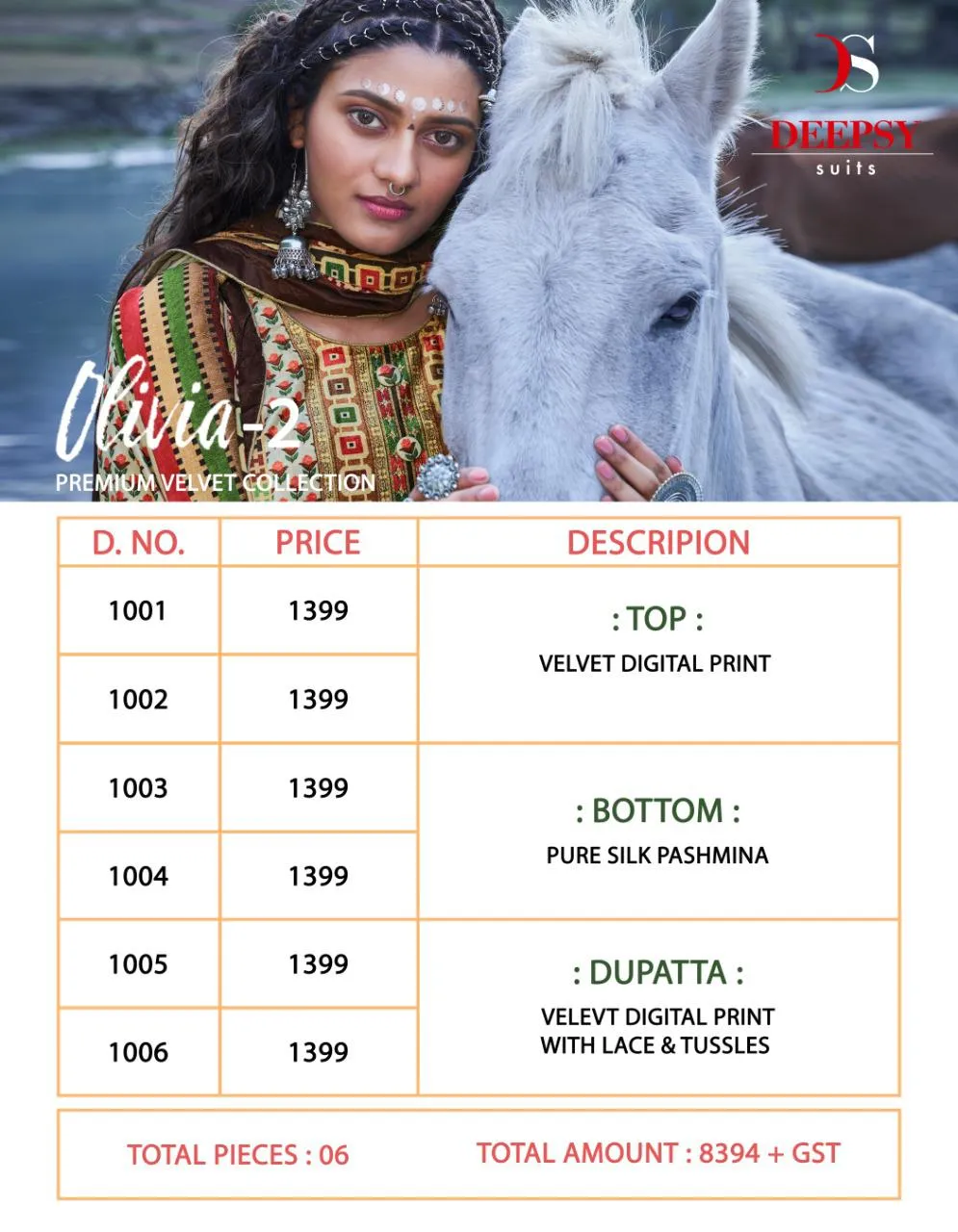Deepsy Suits Presents Olivia Vol 2 Velvet Printed Fancy Designer Kameez