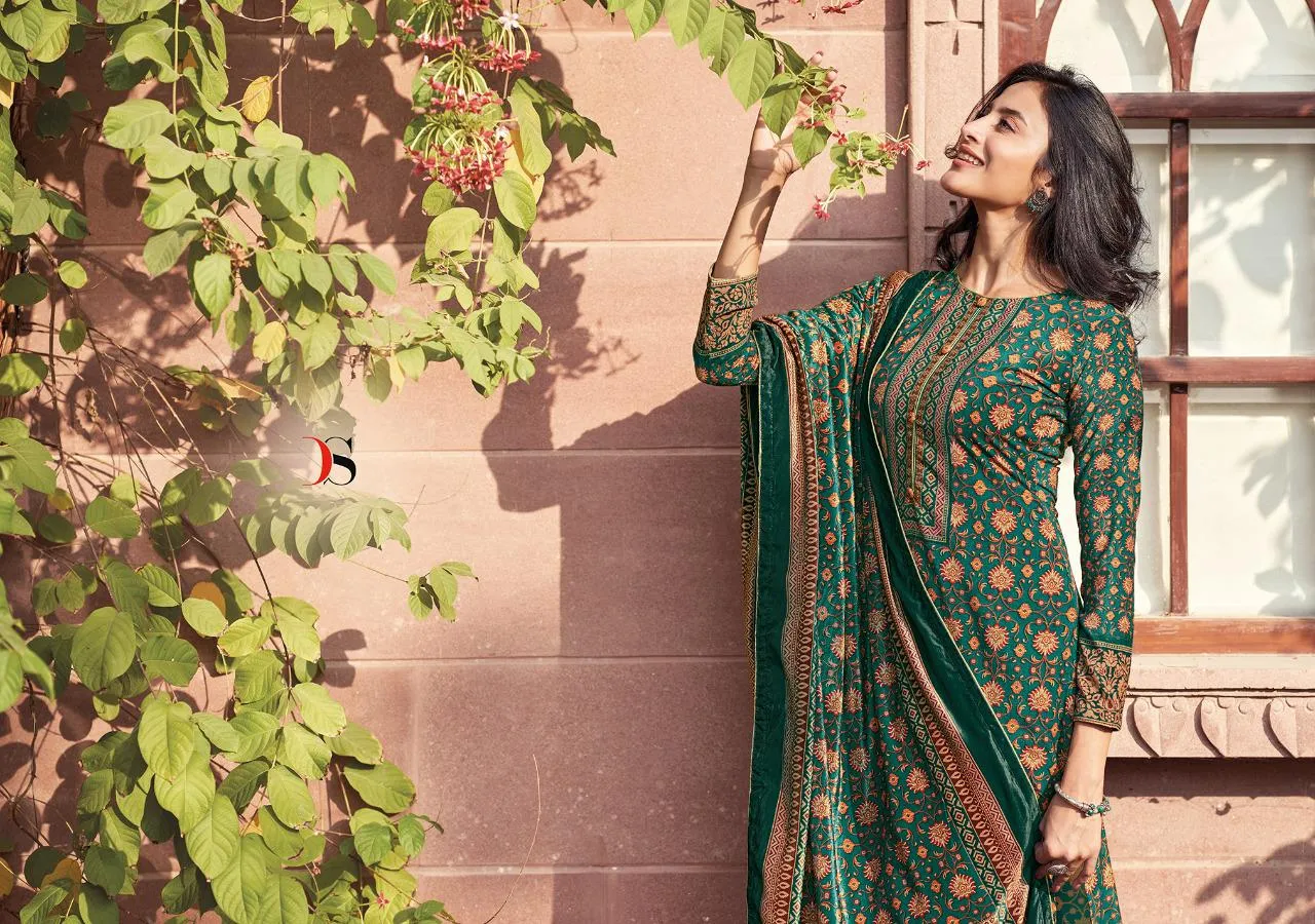 Deepsy Suits Presents Olivia Vol 3 Velvet Printed Fancy designer Salwar Kameez