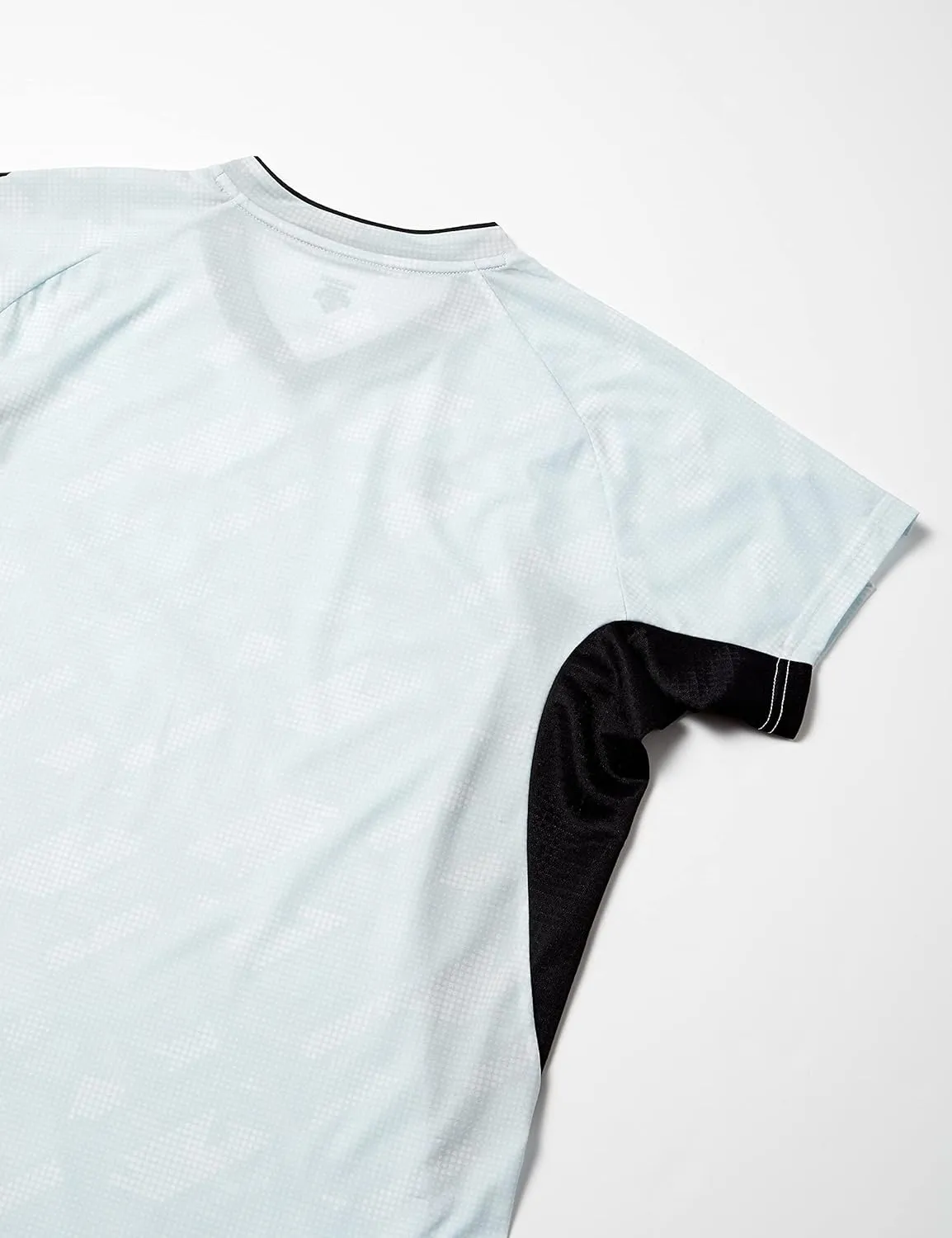 Descente DVB-5928 Short Sleeve Practice Shirt, Sweat Absorbent, Quick Drying, Stretchable, UPF 15