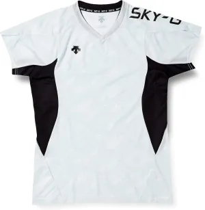 Descente DVB-5928 Short Sleeve Practice Shirt, Sweat Absorbent, Quick Drying, Stretchable, UPF 15