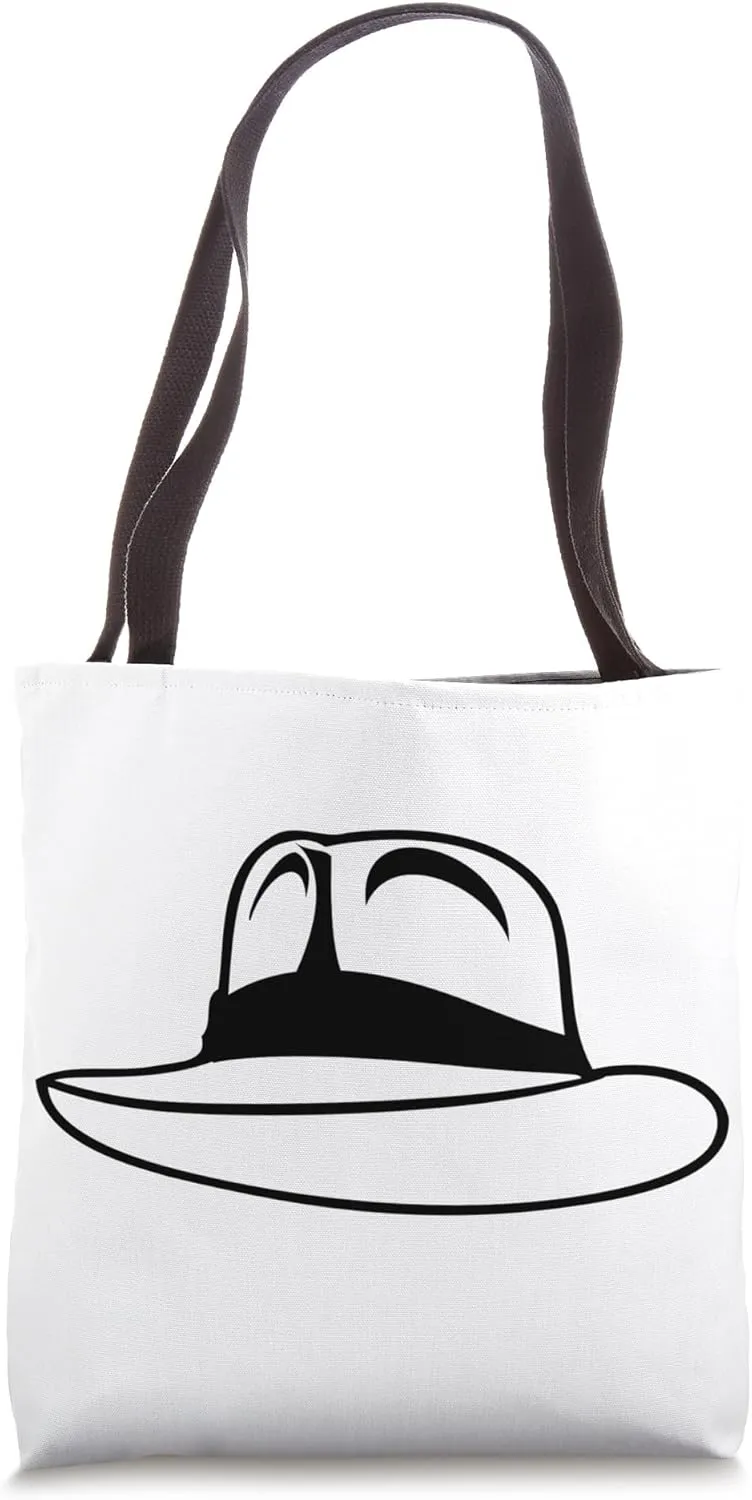 Fedora Hat Tote Bag