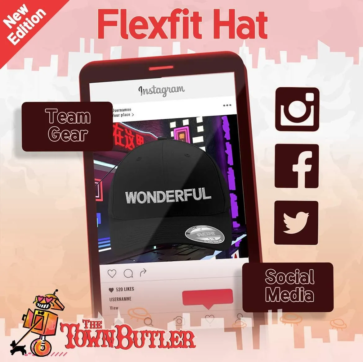 got Undershirt? - Flexfit Adult Men's Baseball Cap Hat