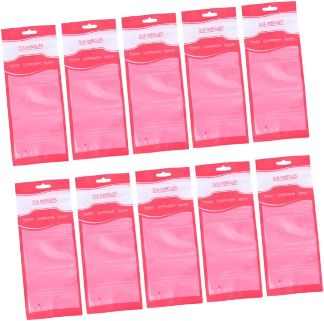 Homoyoyo Plastic Insole Pouch for Organizing and Protecting Shoe Inserts - Clear and Stylish Design - Perfect for Travel and Everyday Use Keeps Insoles Neat and Tidy