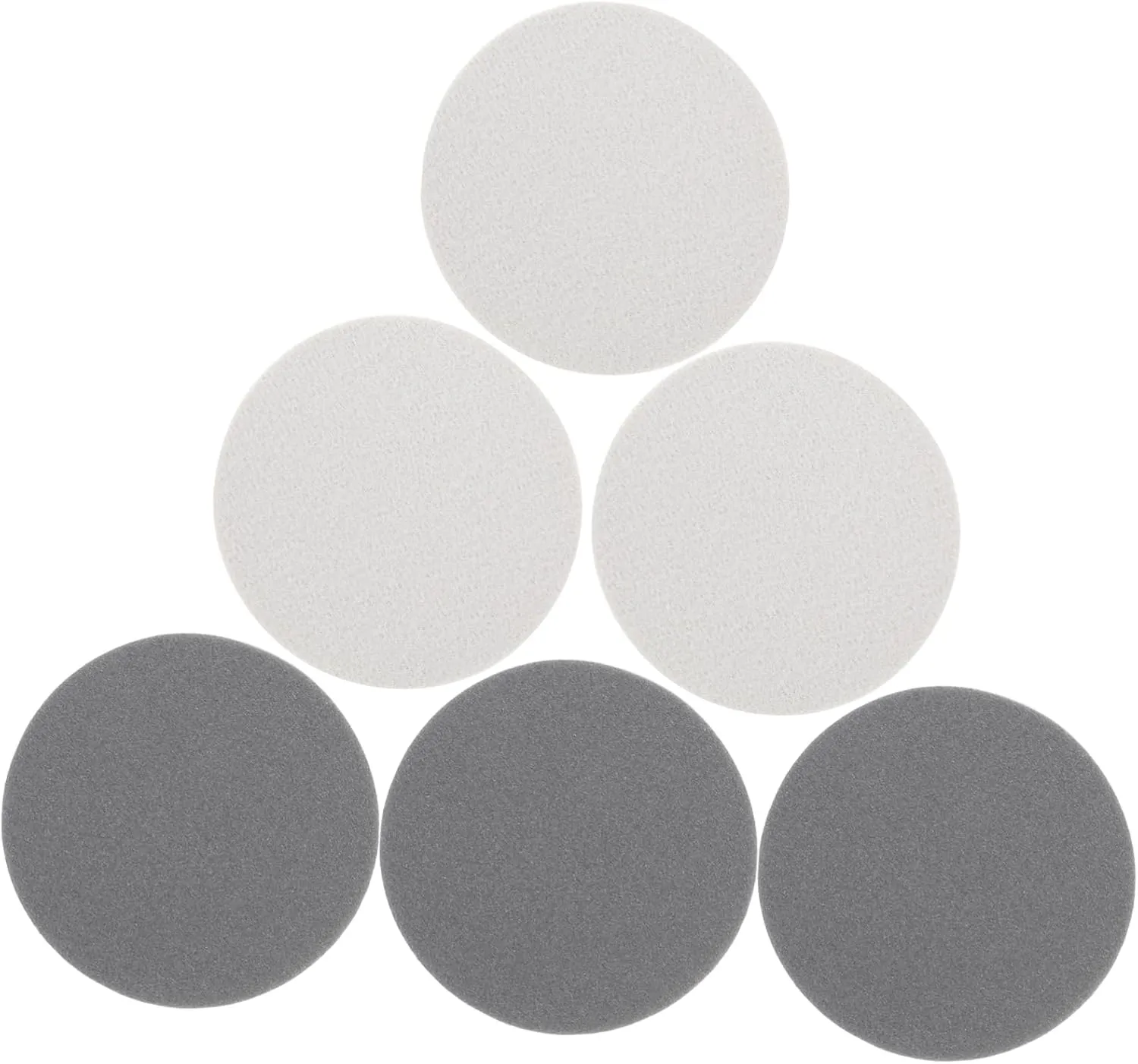 HOMSFOU 3sets Bowling Ball Sanding Pad Sponge Cleaning Pad for Grit Distribution 6pcs*3