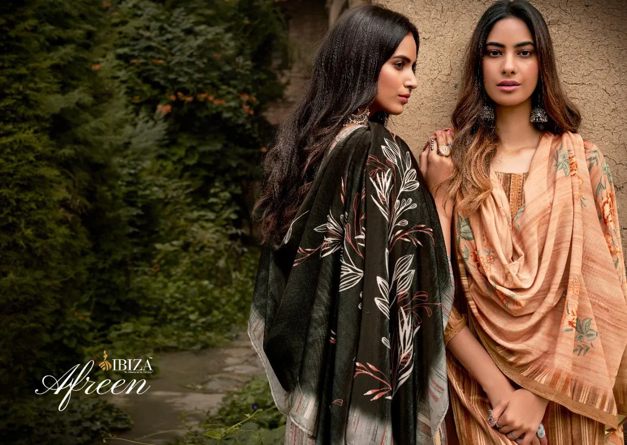 Ibiza Presents Afreen Fabric Velvet Printed Fancy Designer Salwar Kameez