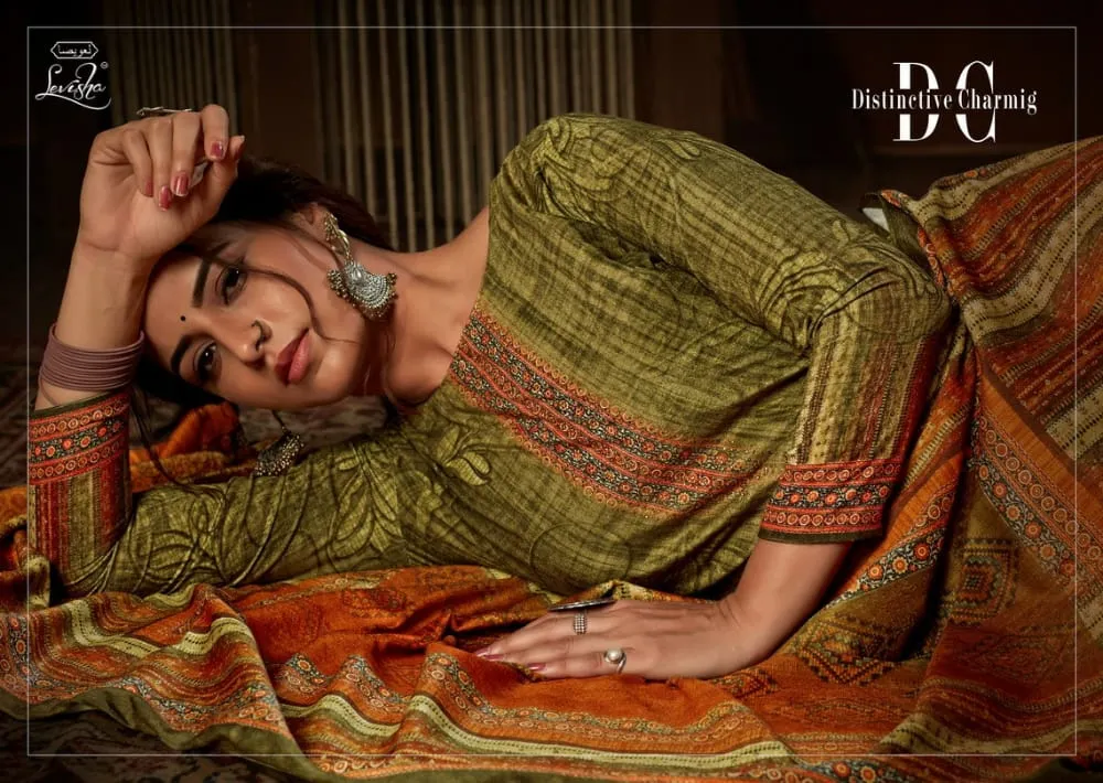 Levisha Launched Muskaan Vol 2 Velvet Printed Fancy Designer Salwar Suits