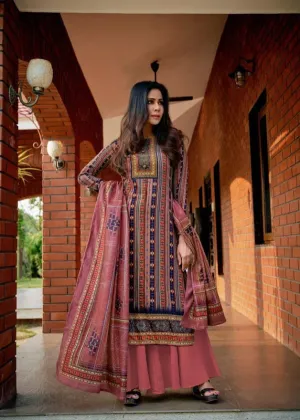 Levisha Presents Elisha Pure Velvet Printed Fancy Designer Salwar Kameez
