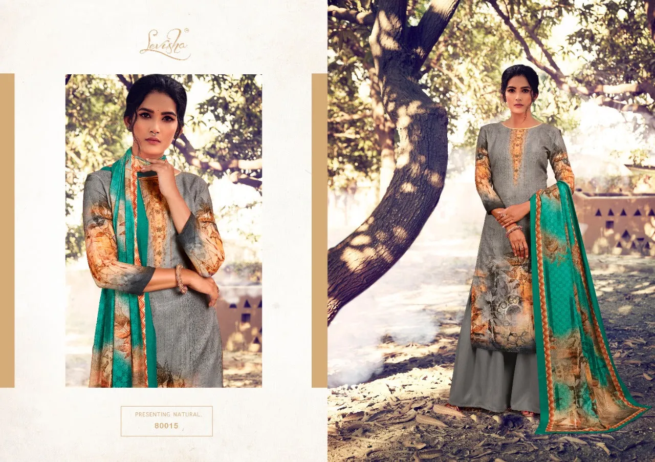 Levisha Presents Lisaa Pashmina Printed Fancy Designer Salwar Kameez