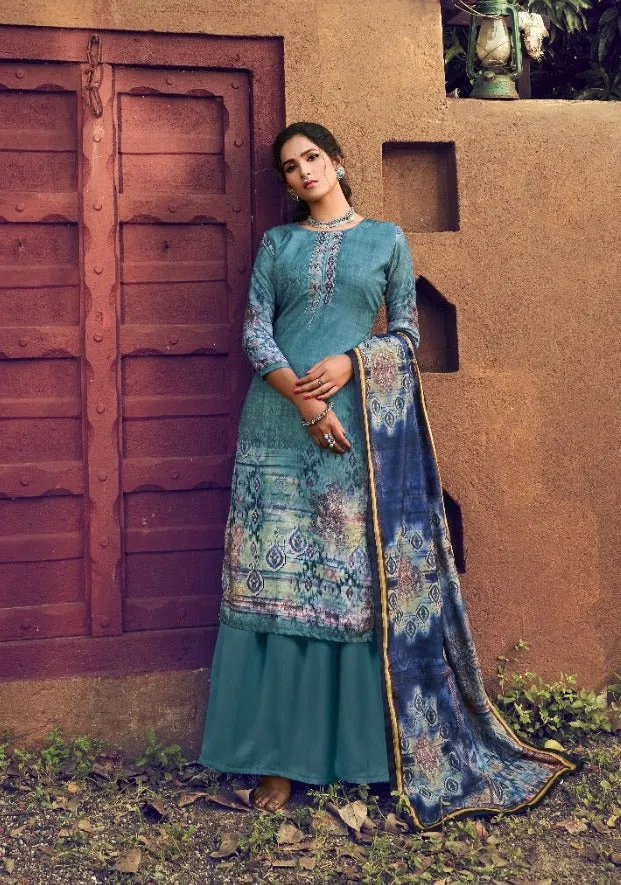 Levisha Presents Lisaa Pashmina Printed Fancy Designer Salwar Kameez