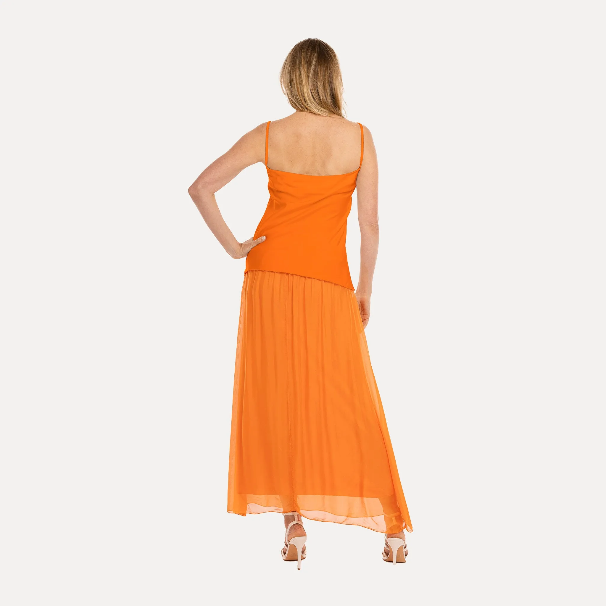 M Made in Italy  Women's Woven Bustier Top