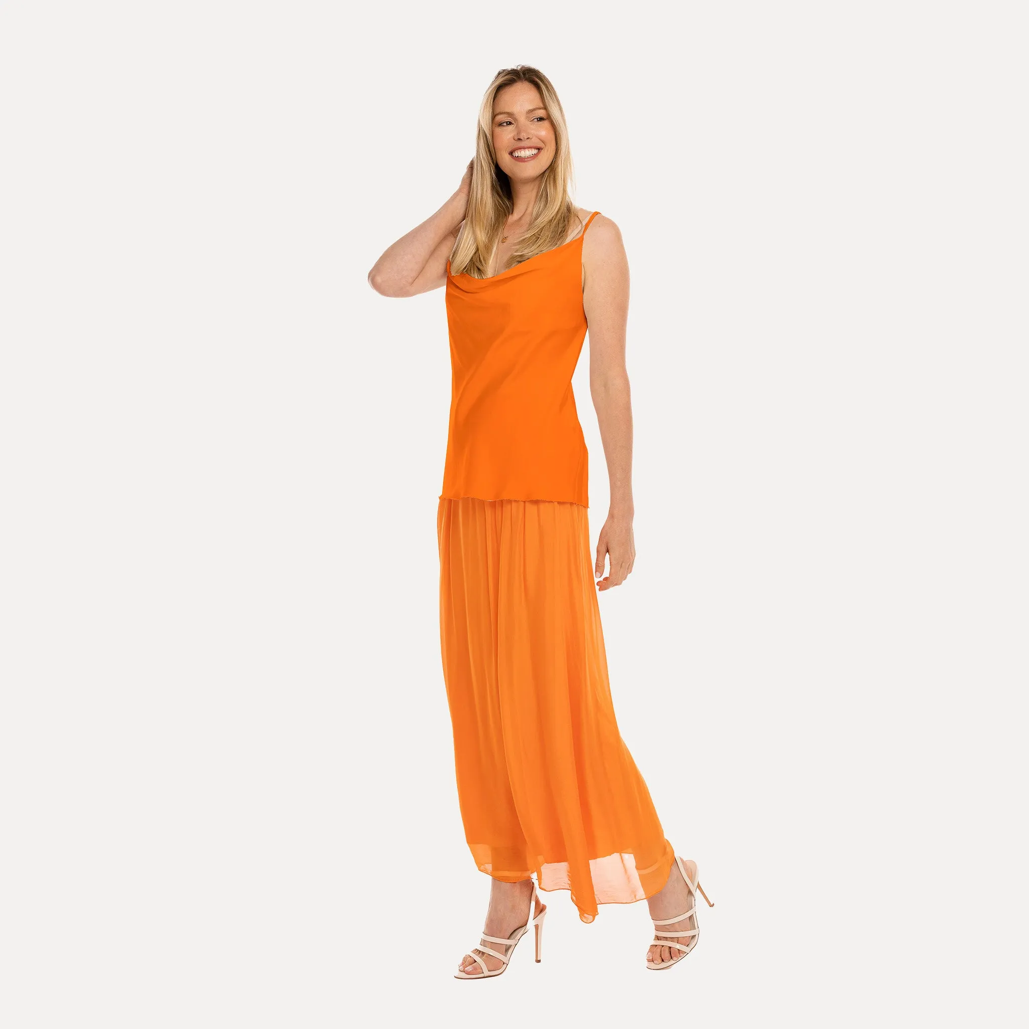 M Made in Italy  Women's Woven Bustier Top