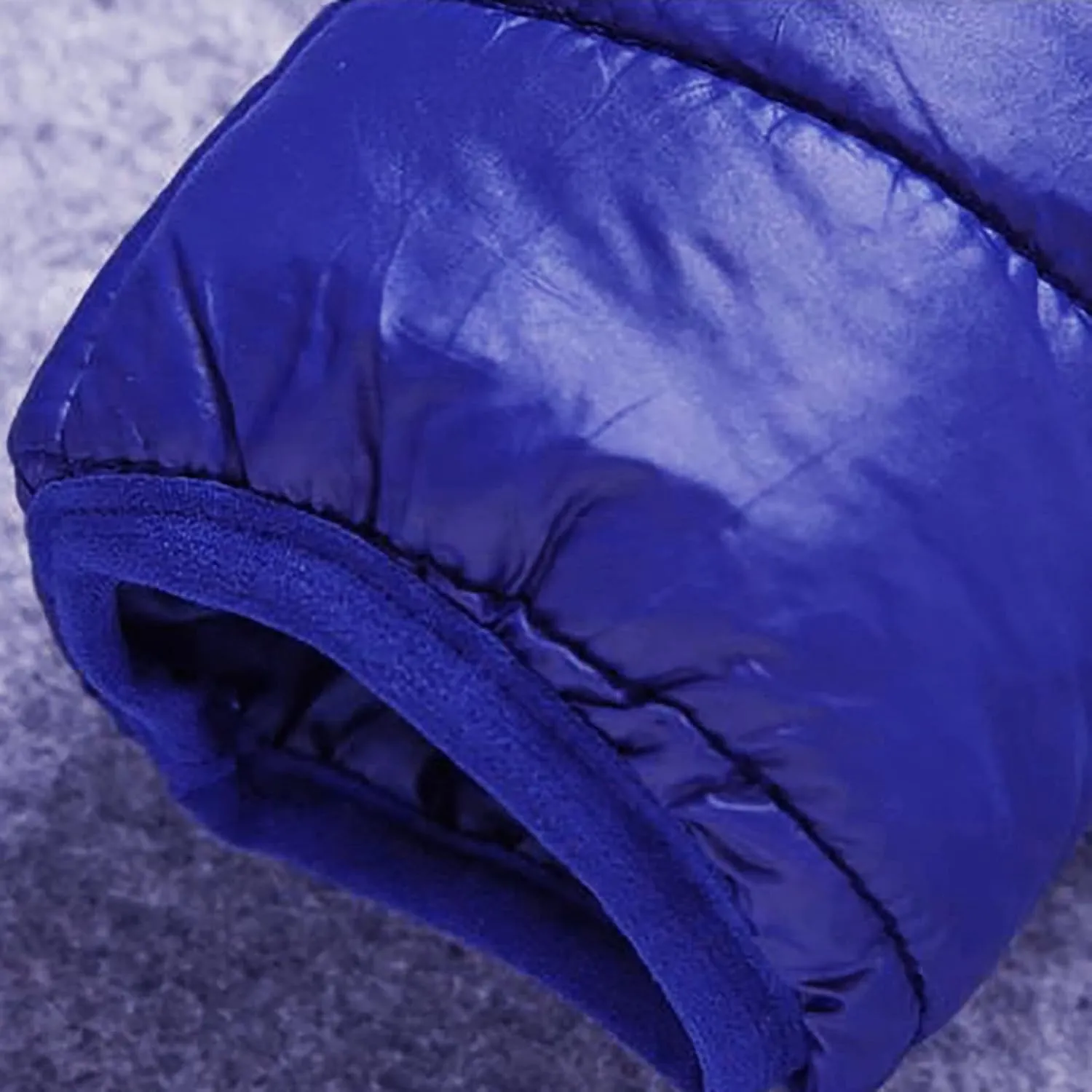 Men's Insulated Synthetic Down Puffer Jacket Men's Winter Windproof Warm Solid Color Insulated for Ski Hiking Travel