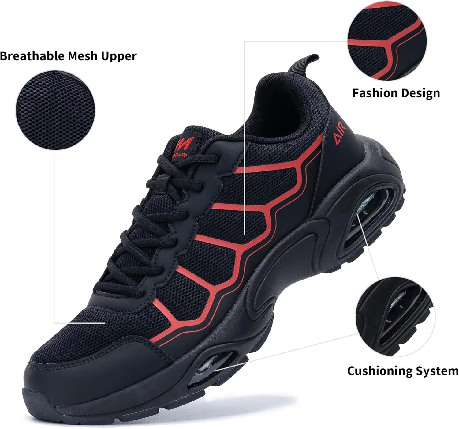 Mens Running Shoes Tennis Athletic Walking Sneakers Fashion Workout Gym Shoes