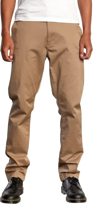 RVCA Men's Straight Fit Stretch Chino Pant