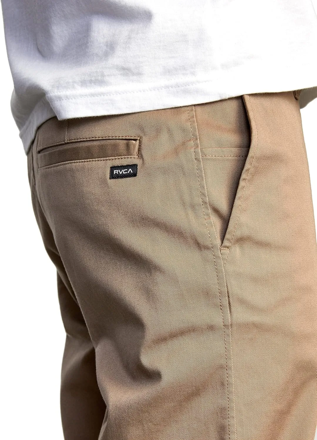 RVCA Men's Straight Fit Stretch Chino Pant