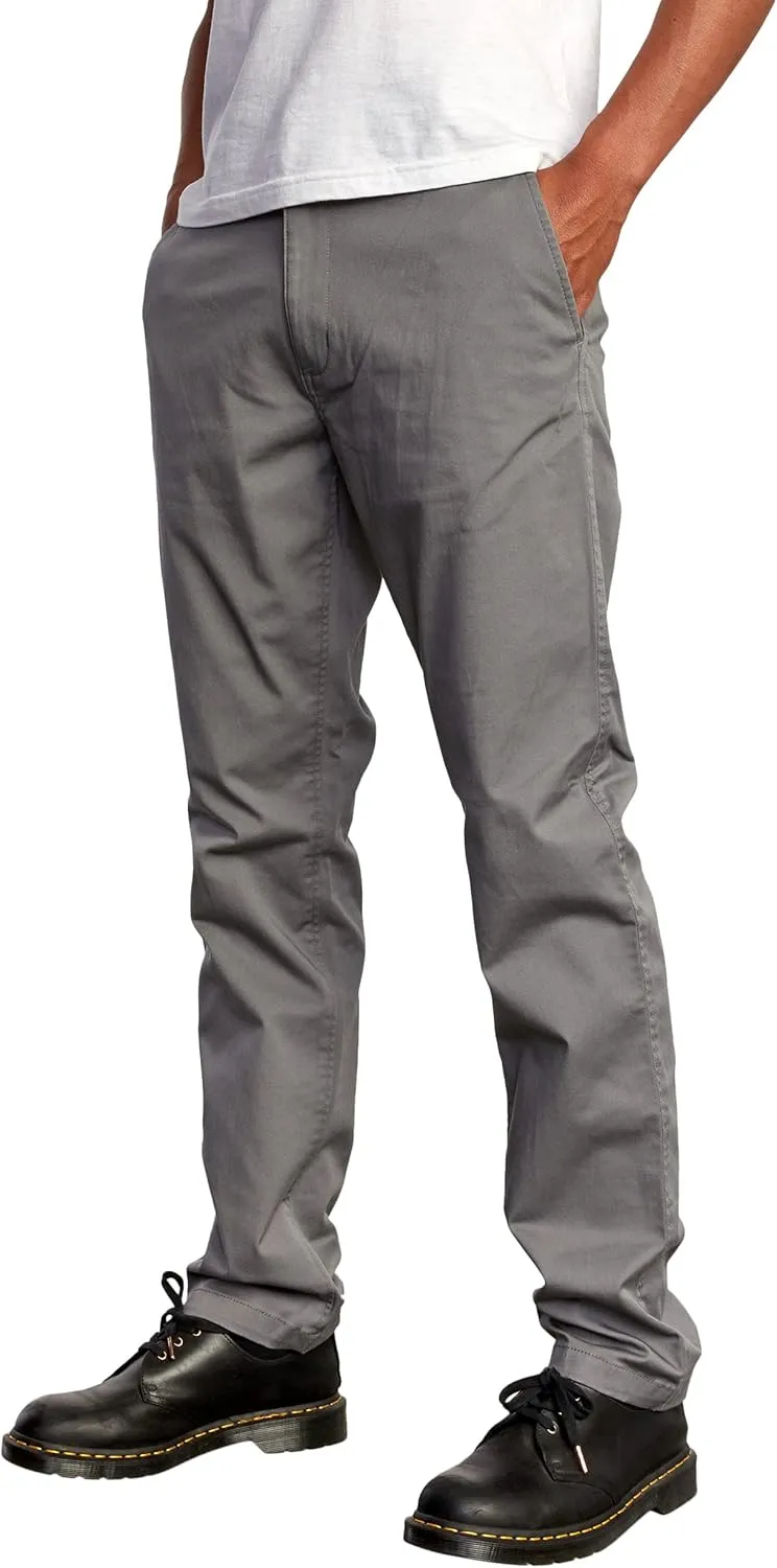 RVCA Men's Straight Fit Stretch Chino Pant