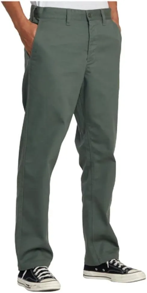 RVCA Men's Straight Fit Stretch Chino Pant