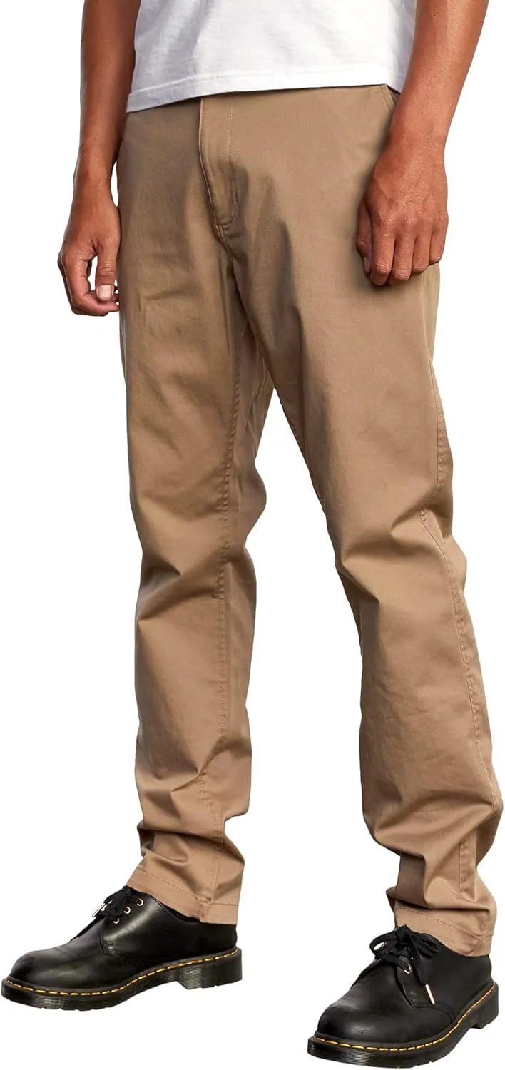 RVCA Men's Straight Fit Stretch Chino Pant