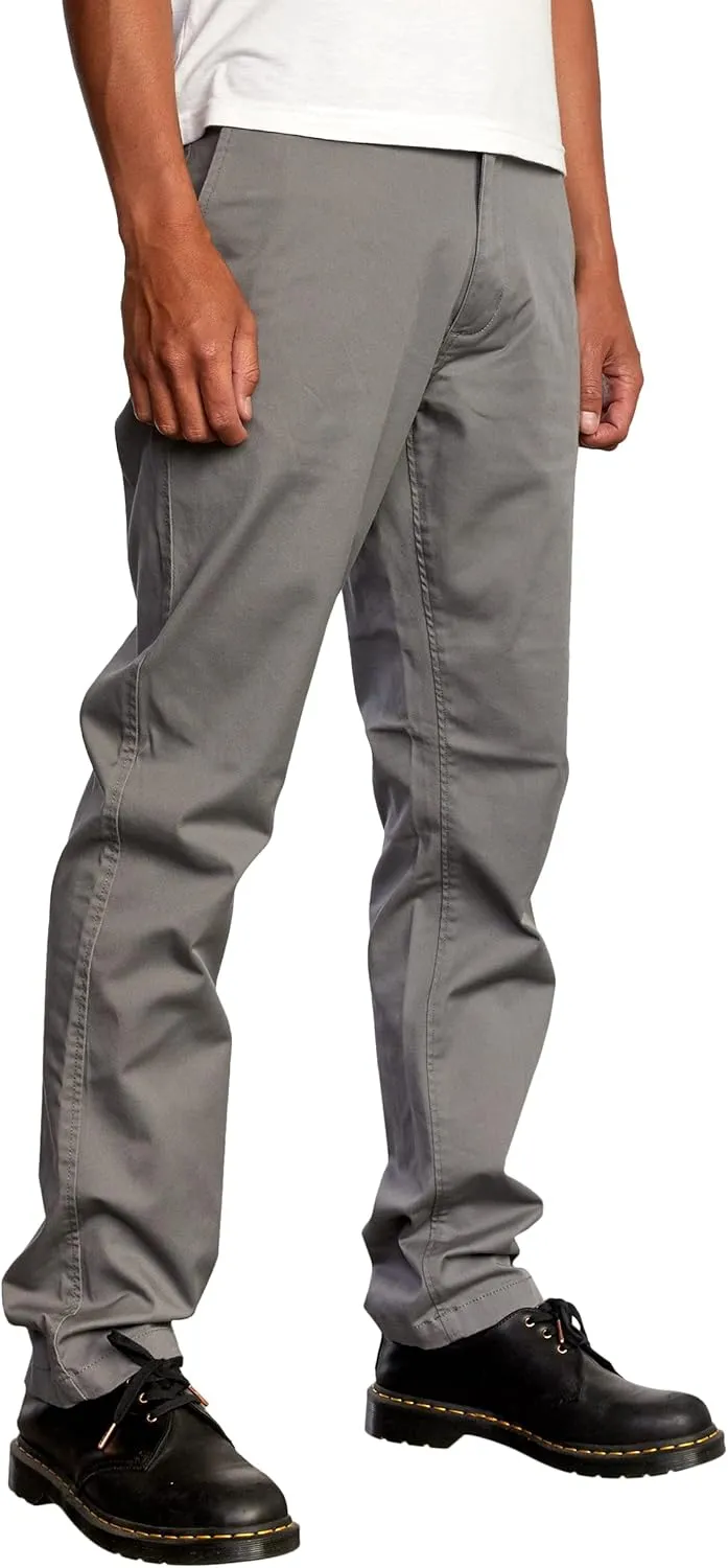 RVCA Men's Straight Fit Stretch Chino Pant