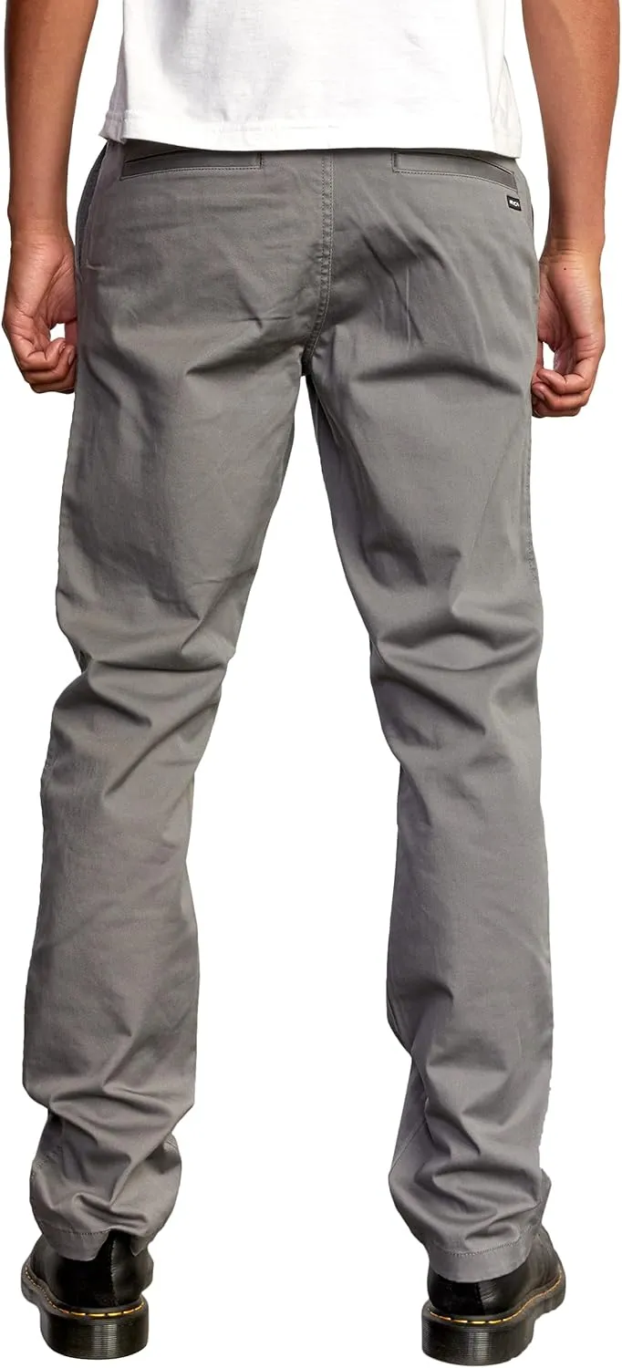 RVCA Men's Straight Fit Stretch Chino Pant