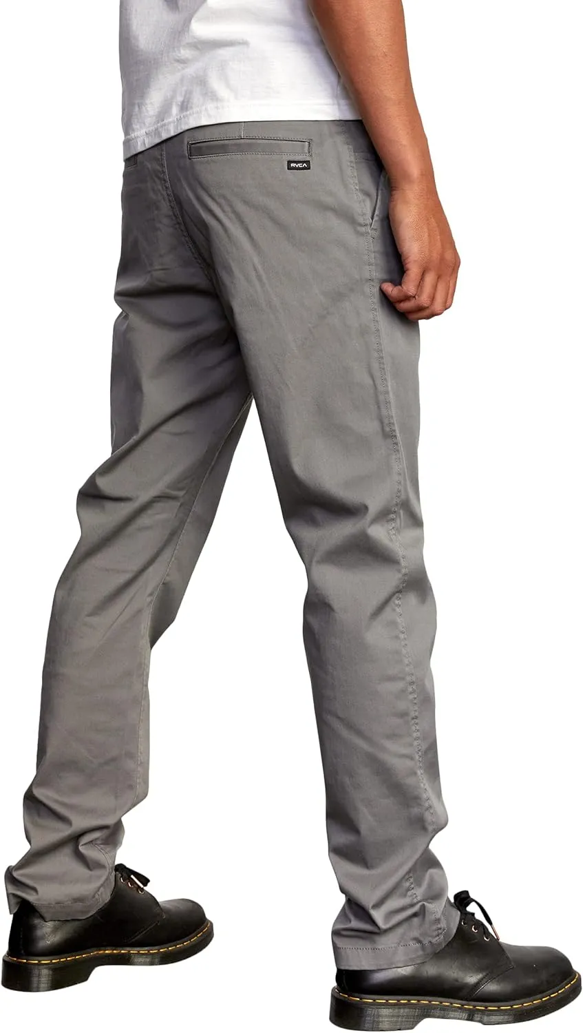 RVCA Men's Straight Fit Stretch Chino Pant