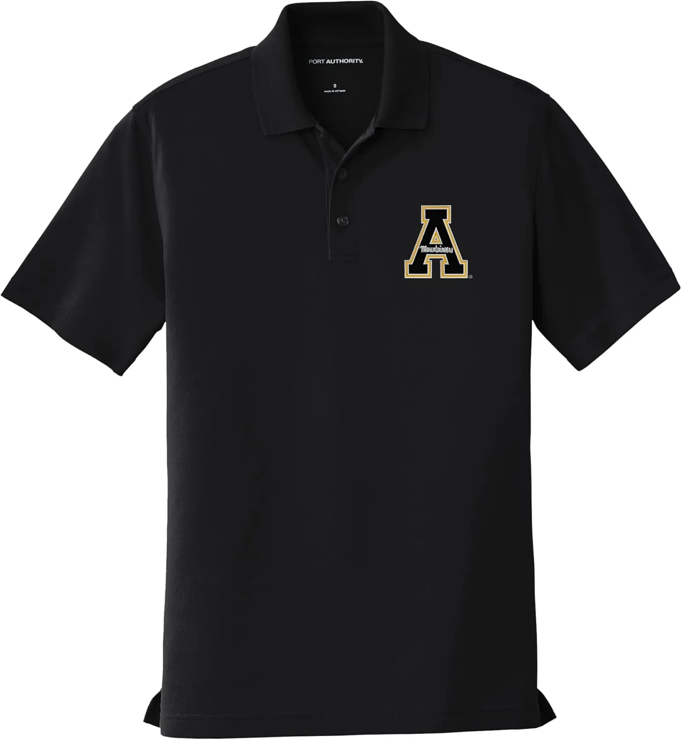 Sorority Letters Shop Appalachian State University Men's Short Sleeve Performance Polo - Dry Zone UV Micro Mesh Polo