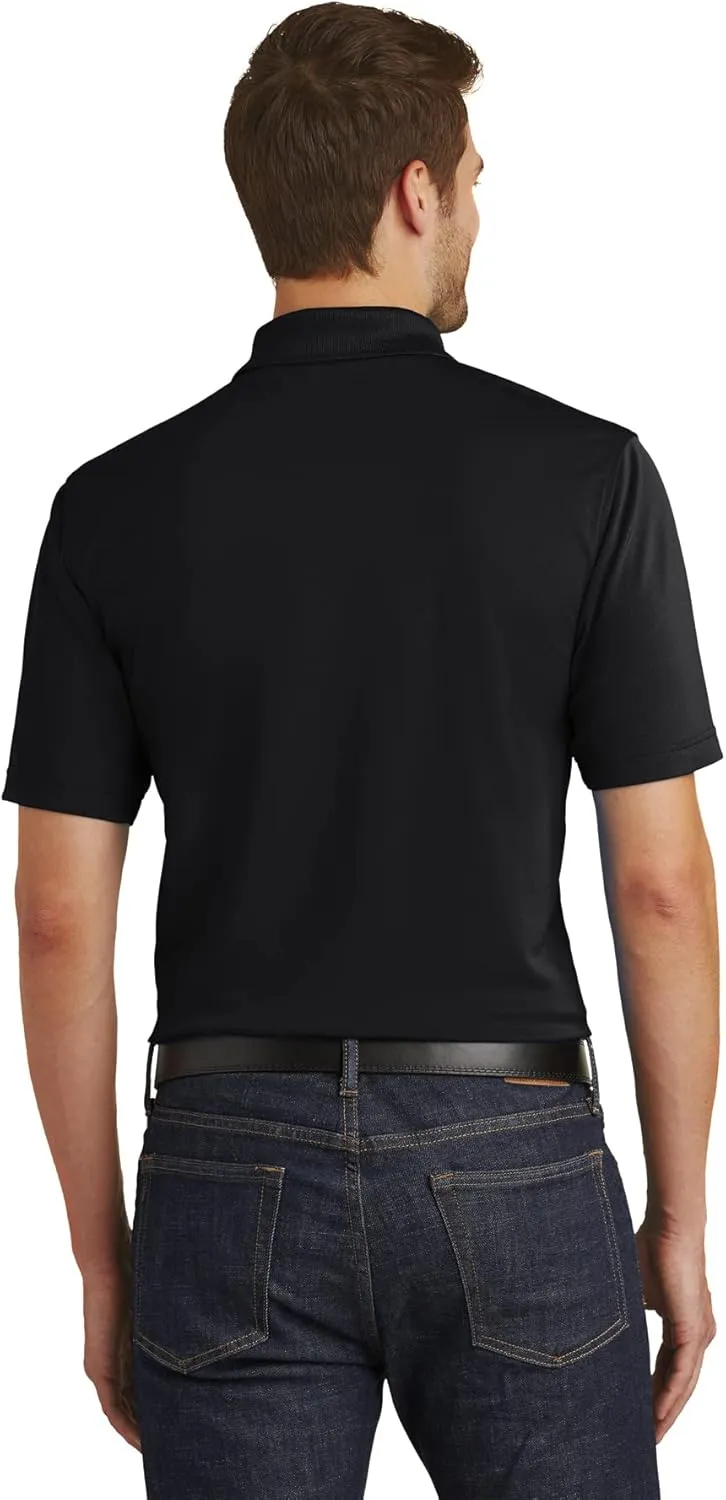 Sorority Letters Shop Appalachian State University Men's Short Sleeve Performance Polo - Dry Zone UV Micro Mesh Polo