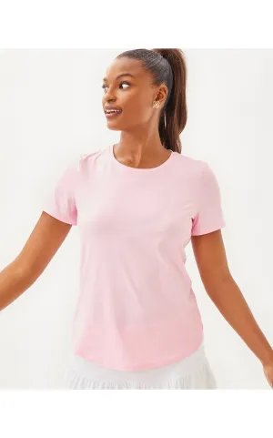 UPF 50  Luxletic Westley Active Tee Pink Muse