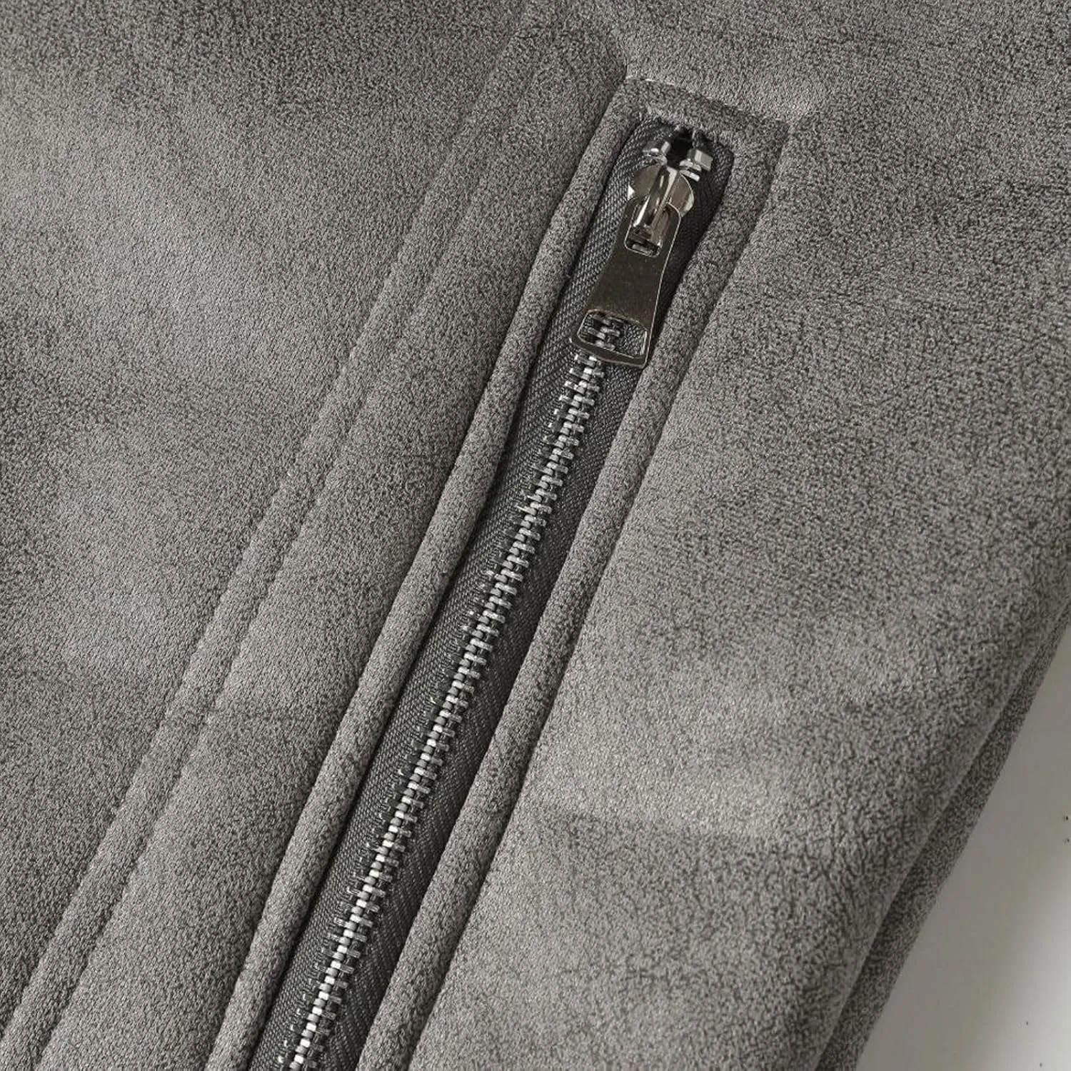 Winter Faux Leather Jackets For Men Vintage Classic Motorcycle Jackets Notch Collar Military Sherpa Lined Coats