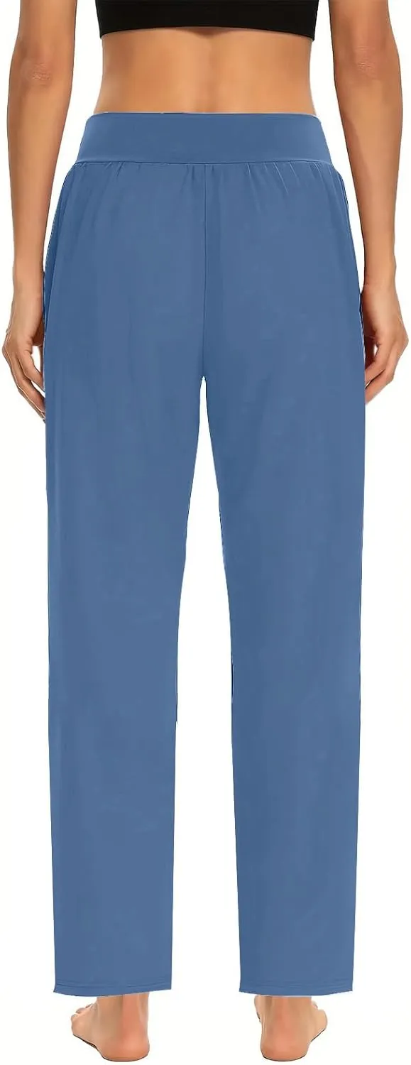 Women's Travel Pants Stretch Yoga Sweatpants Stretch Casual Ankle Trousers Loose Comfy Slacks 2025 Trendy