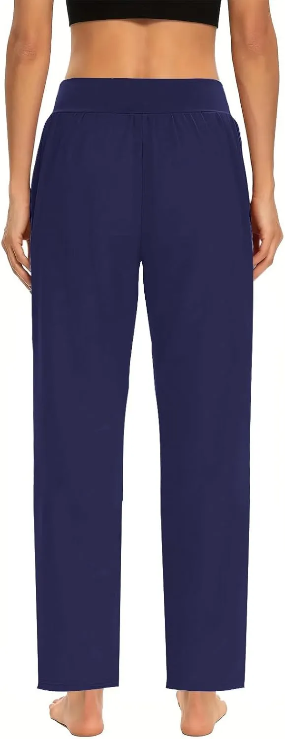 Women's Travel Pants Stretch Yoga Sweatpants Stretch Casual Ankle Trousers Loose Comfy Slacks 2025 Trendy