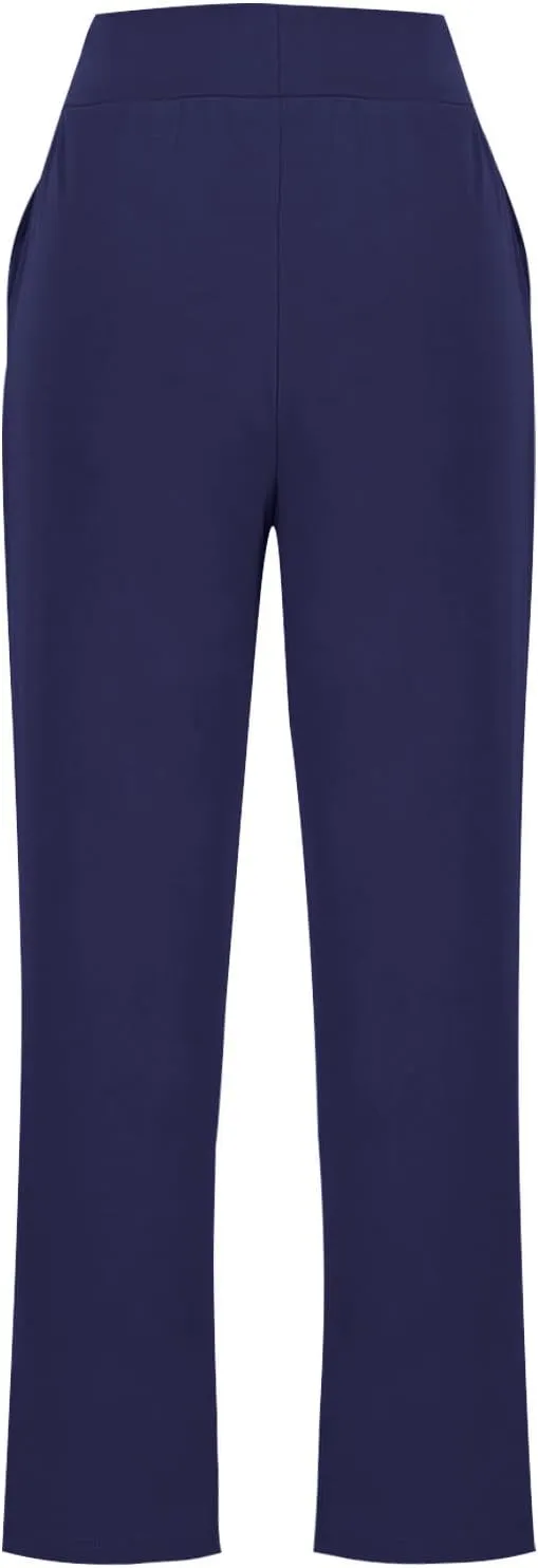 Women's Travel Pants Stretch Yoga Sweatpants Stretch Casual Ankle Trousers Loose Comfy Slacks 2025 Trendy